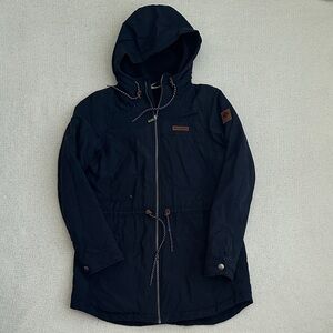 Columbia All Weather Jacket Navy Size Small